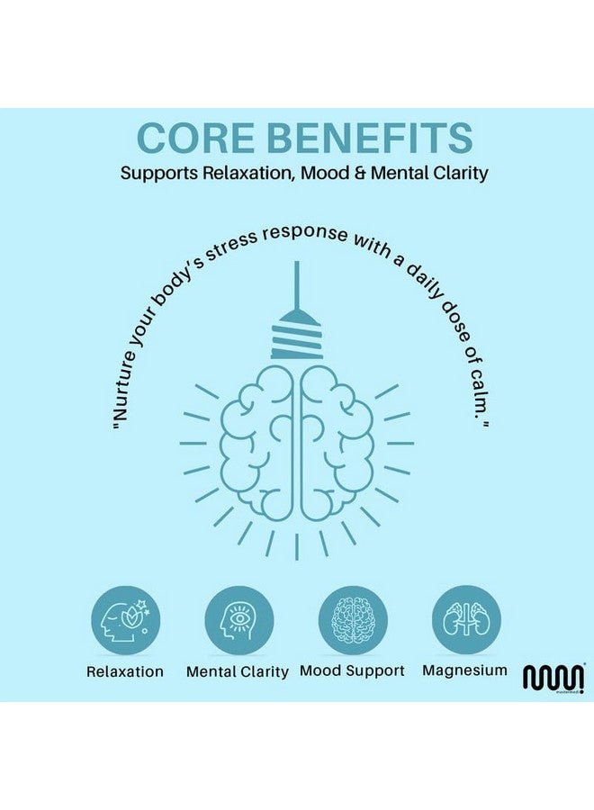 mastermedi Cortisol Support Supplement - Adaptogen & Nootropic Blend with Ashwagandha, Magnesium, Lion’s Mane & GABA - 60 Vegan Capsules - Image 3