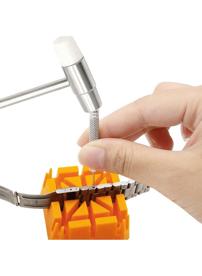 بولوز مجموعة أدوات ربط سوار الساعة مجموعة أدوات ضبط سوار الساعة مع دبوس بديل وأداة لتعديل حجم الساعة وإصلاحها - Image 4