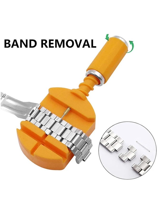 بولوز مجموعة أدوات ربط سوار الساعة مجموعة أدوات ضبط سوار الساعة مع دبوس بديل وأداة لتعديل حجم الساعة وإصلاحها - Image 5