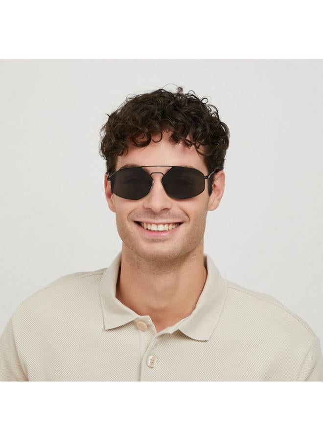 30 سندايز نظارات شمسية رجالية رمادية من بواريه - مجموعة فرنسية - Image 4