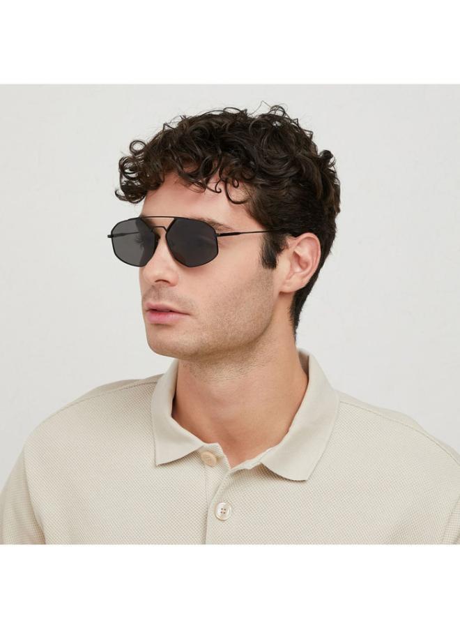 30 سندايز نظارات شمسية رجالية رمادية من بواريه - مجموعة فرنسية - Image 5