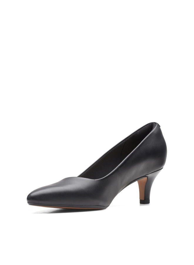 clarks womens Linvale Jerica Pump Black Leather, 39 EU - Image 5