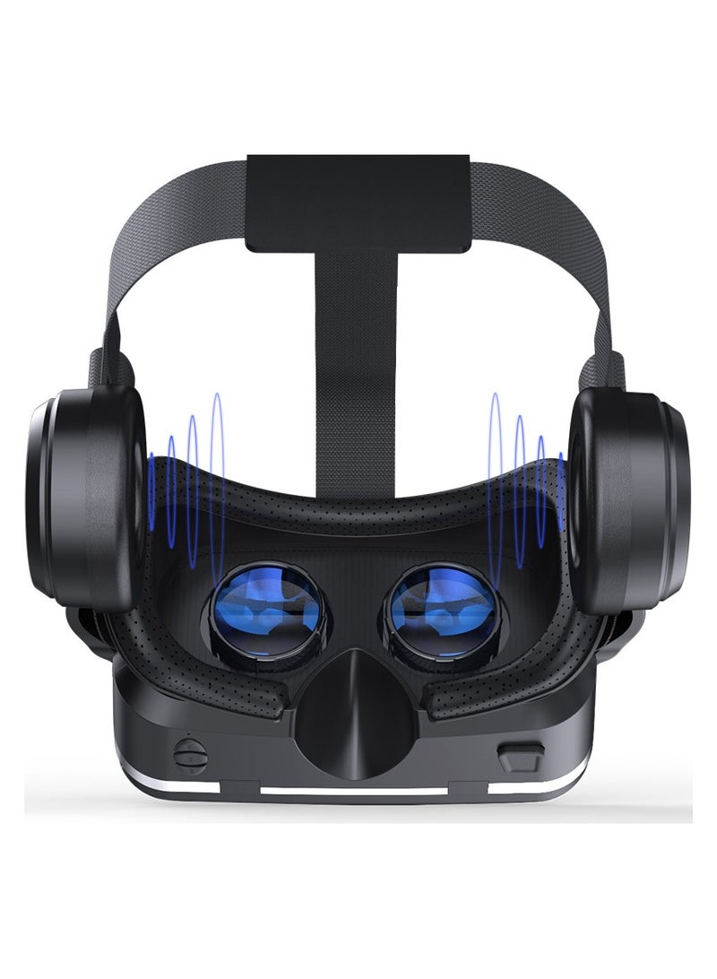 في آر شينيكون نظارات 3D VR Box واقع افتراضي مع جهاز تحكم عن بعد لألعاب الفيديو والتلفزيون والأفلام متوافقة مع هواتف iPhone وAndroid مقاس 4.7-6.53 بوصة للاستخدام اليومي والهدايا والأنشطة الخارجية - Image 3