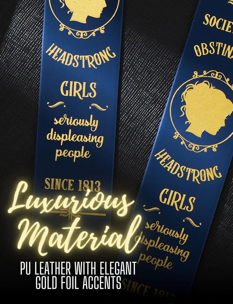 InnoBeta Jane Austen Gifts Bookmarks for Women Men Set of 2 Funny Gift for Book Lovers  Blue - Image 3