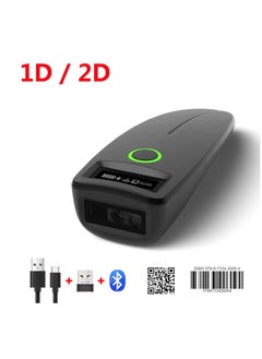 EVEREEN Mini Barcode Scanner USB Wired/Bluetooth/ 2.4G Wireless 1D 2D Scanner QR PDF417 EAN13 Data Matrix Bar code Reader  - Image 1