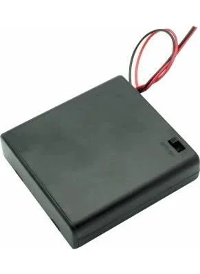 كيسكنلار 4 AA Battery Holder - Key and Cover