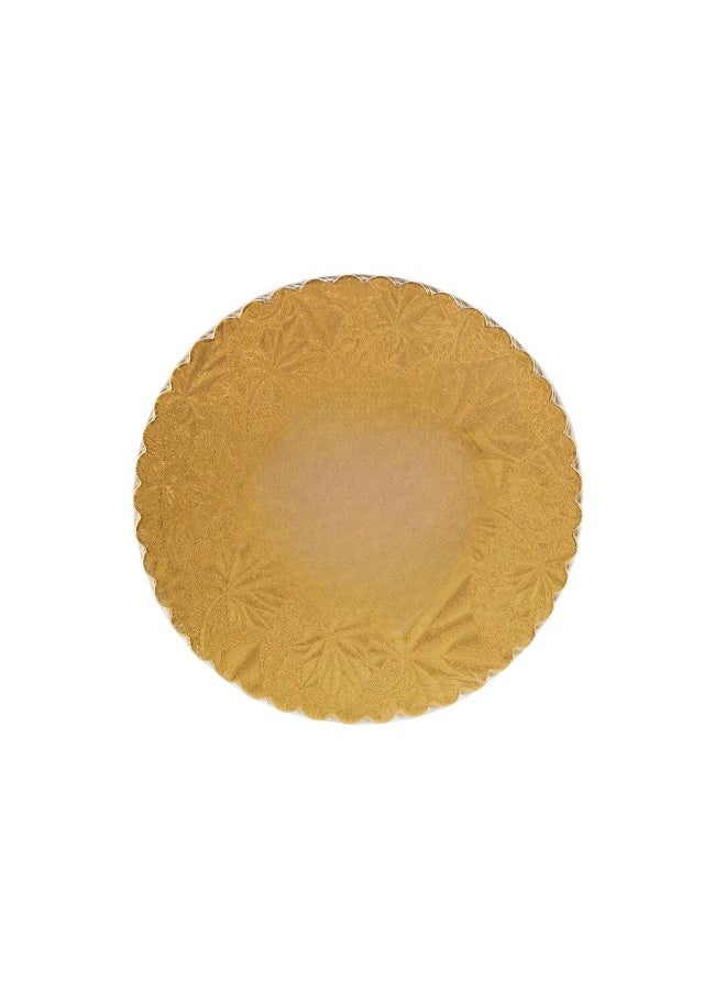 Gold Round Cake Board 5 Pieces 20cm
