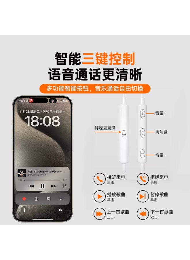 Witgoer Berlin Sound Quality Wired Earphones Type-c For Apple 16/15/pro Max/ipad/iphone/plus Tablet Usb-c Interface Digital - Image 3