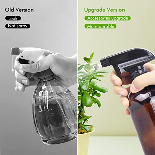 Bontip Sprayer Bottle Nozzle Heads Replacements for 8 oz / 16 oz Glass Plastic Spray Bottles, Fit for Window Cleaners Aromatherapy Facial hydration Watering Flowers Hair Care (4 Pack) - Image 5