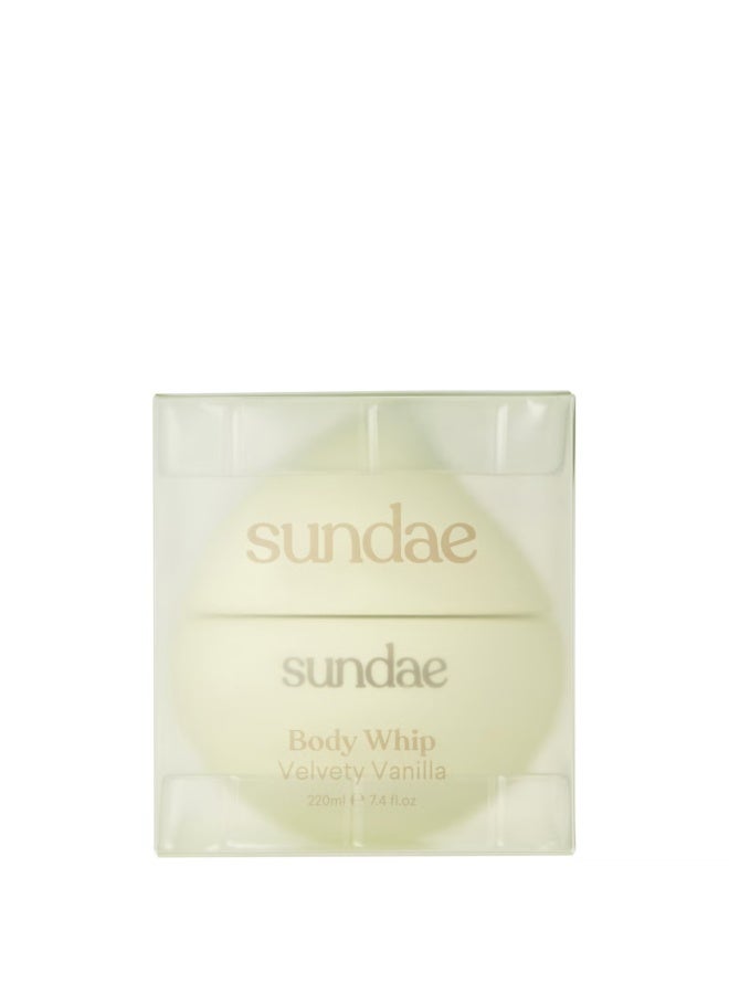 سنداي مرطب الجسم المخفوق من صنداي - فانيليا مخملية 220 مل - Image 4