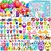 OCTERIC 360Pcs Colorful Prefilled Plastic Easter Set 120 Plactic Eggs Filled with 240 Assorted Party Favors Toys Stickers for Kids Boys Girls Toddlers Easter Eggs Hunt Basket Filler Stuffers Supplies - Image 2