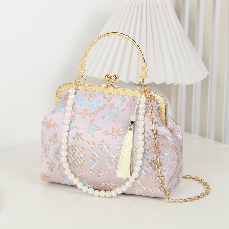 Chinese Style Embroidery Cheongsam Crossbody Bag - Image 1