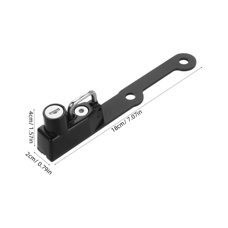 Heavy Duty ATV Helmet Lock Anti Theft Device Easy Installation Security Accessories - Image 3