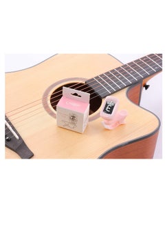 Generic Clip-On Tuner for Guitar Ukulele Violin Bass u0026 Chromatic Tuning Modes (Multi-Key Modes), LCD Display, 360 Degree Rotating, Fast u0026 Accurate (pink)  - Image 5