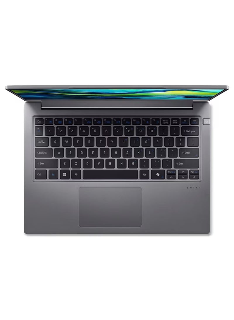 Acer Swift Laptop With 14-Inch Full HD(1920x1080) Display, Core i5 1334U Processor/16GB RAM DDR5/512GB SSD/Windows 11 English/Arabic Grey - Image 3
