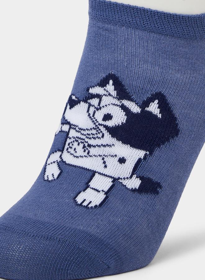 Styli Boys Set of 3 - Bluey Ankle Socks - Image 3