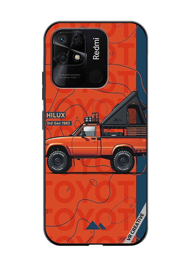 VR CREATIVE Protective Case Cover For Xiaomi Redmi 10C Hilux 3Rd Generation 1983 Truck Design  Multicolour - Image 1