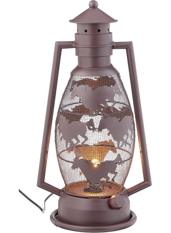 LL Home Metal Horse Lantern Light - Image 2