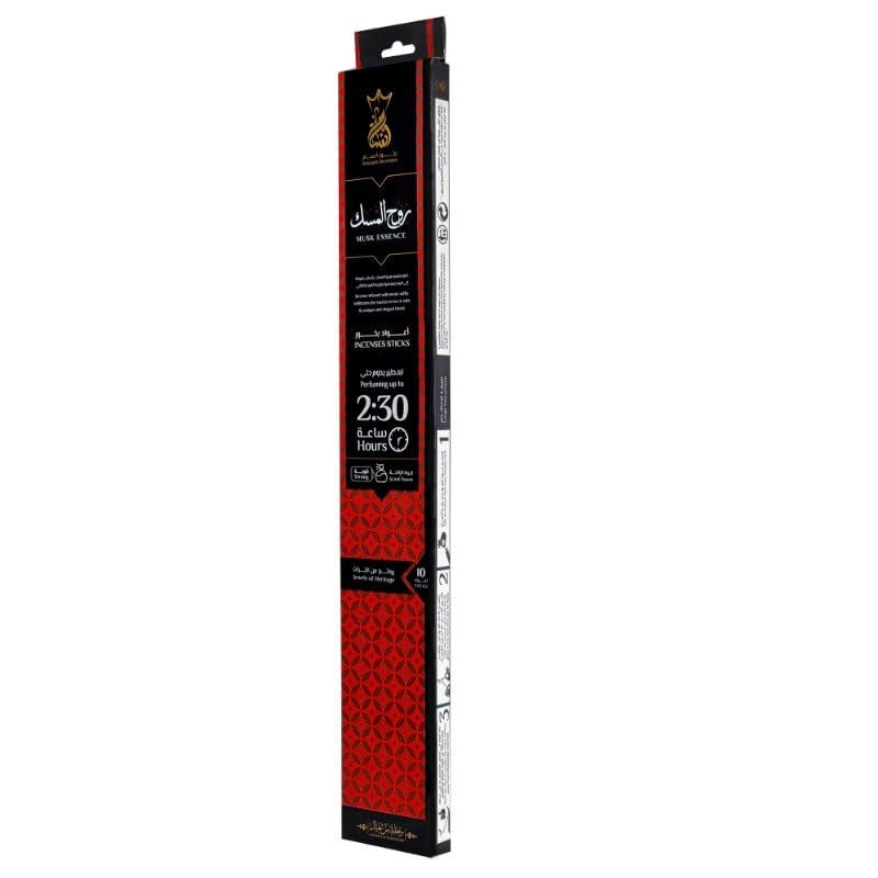 2.5 Hours Incense Sticks 10 High Quality Incense Sticks (Musk Spirit)