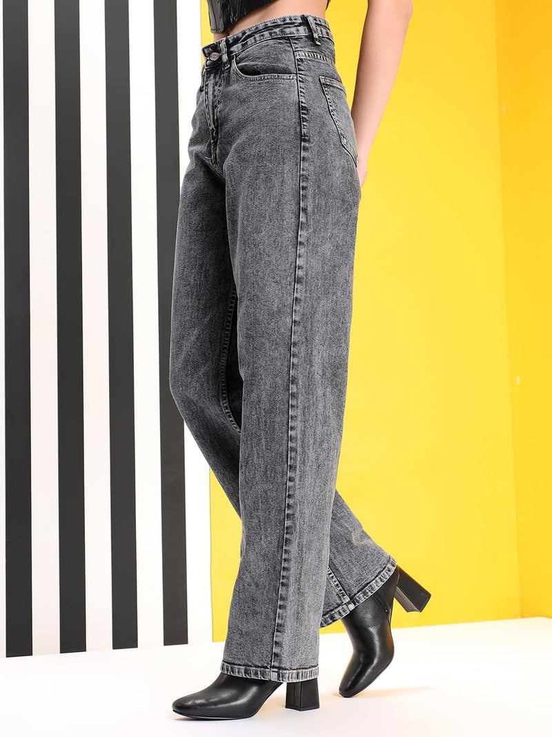 KOTTY Women's Ankle-Length Soft Fabric Sleek Modern Look Ultra Skinny Jeans(Grey,32) - Image 2