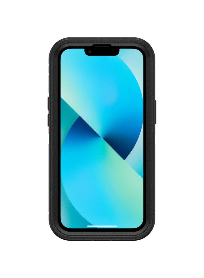 أوتربوكس جراب OtterBox Defender Series Screenless Edition لهاتف iPhone 13 (فقط) - مشبك جراب متضمن - حماية من الميكروبات - عبوة للبيع بالتجزئة - أسود - Image 3
