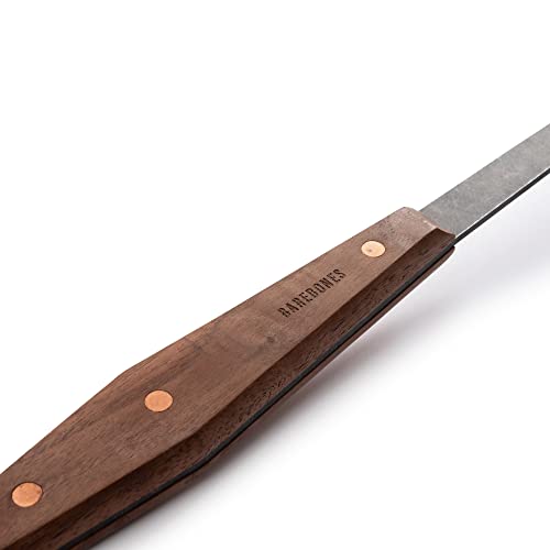 Barebones Cowboy Grill Coal Shovel - Durable Stainless Steel Ash Shovel with Walnut Handle for Fire Pit - Image 4