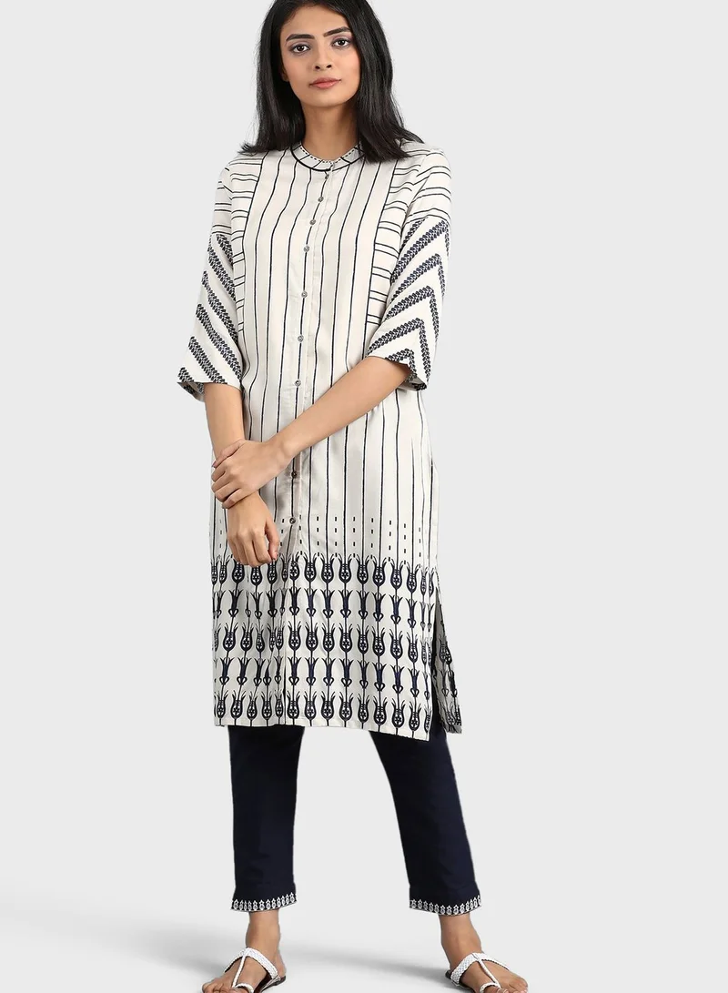W Printed Kurti