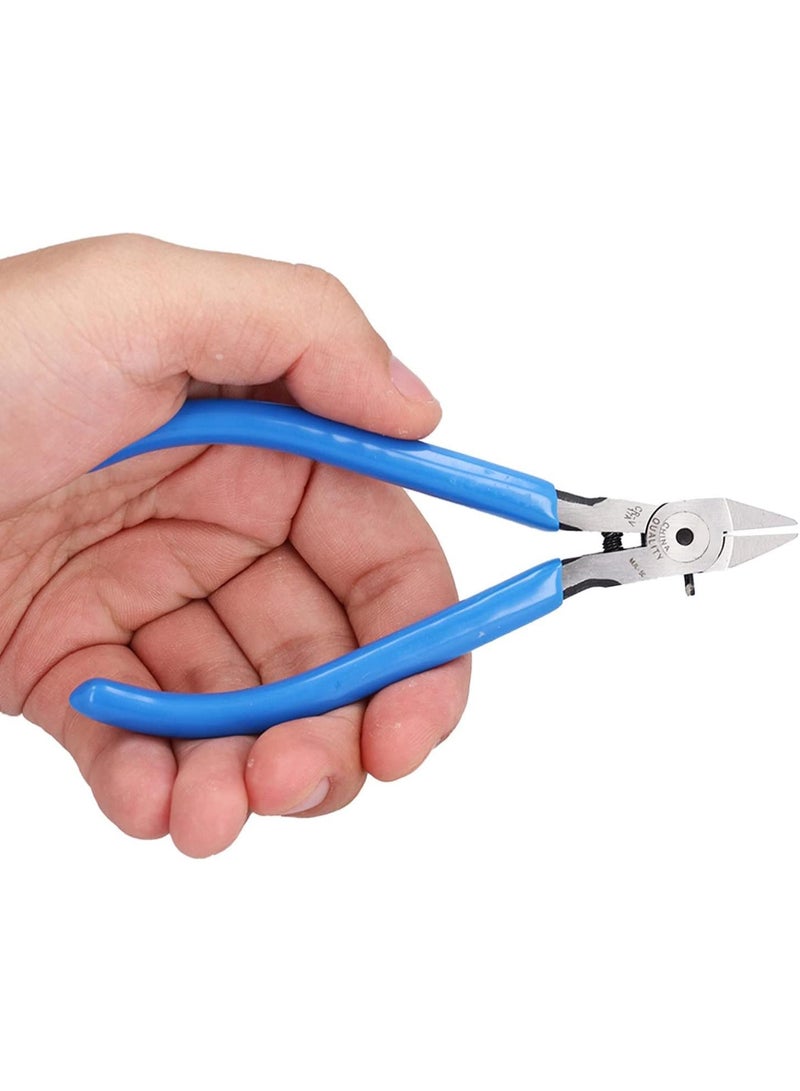 GGOOT Cutting Pliers Diagonal Electrical Wire Tool with Rebound Spring Industrial Hardware for Trimming - Image 4