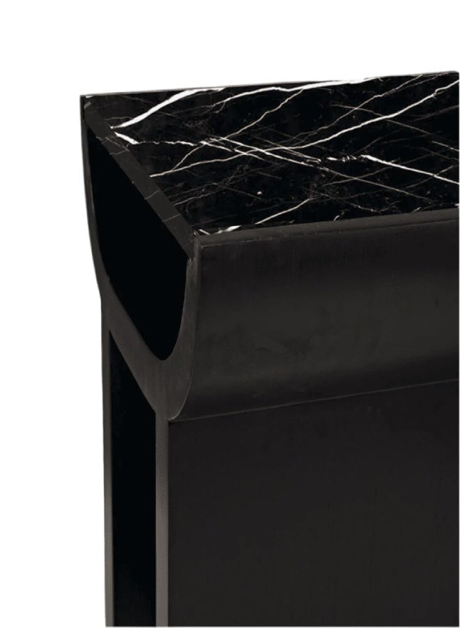 Layers Luna Marble & MDF Side Table – Customizable, 50×50×51 cm (Pre-Order) - Image 4