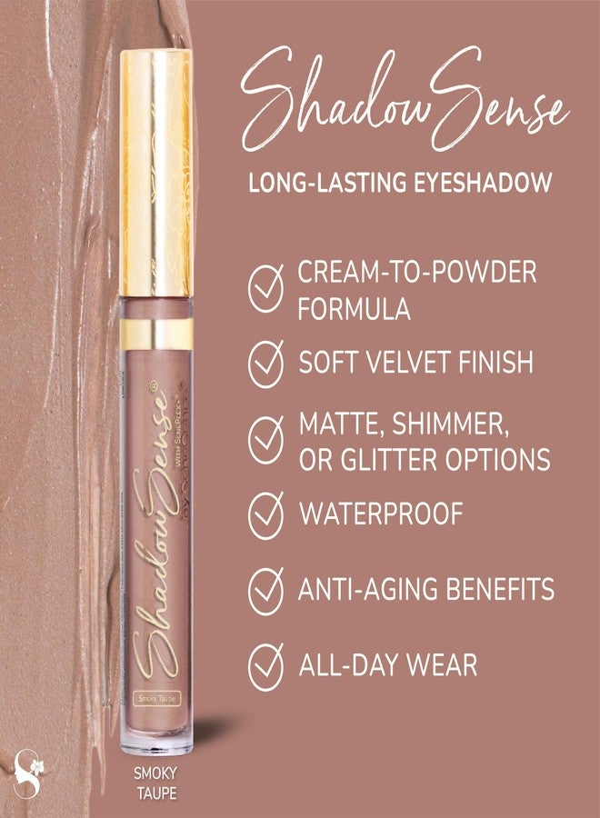 SeneGence ظلال شادو سينس، توب رمادي مدخن، 0.14 أونصة، ظلال عيون كريمية غير لامعة تتحول إلى بودرة، تدوم طويلاً، مضادة للشيخوخة، مقاومة للماء، تركيبة مقاومة للتلطخ لارتداء مثالي طوال اليوم - Image 4