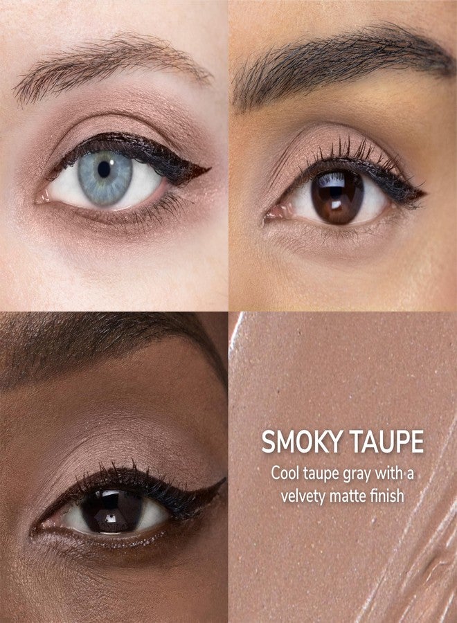 SeneGence ظلال شادو سينس، توب رمادي مدخن، 0.14 أونصة، ظلال عيون كريمية غير لامعة تتحول إلى بودرة، تدوم طويلاً، مضادة للشيخوخة، مقاومة للماء، تركيبة مقاومة للتلطخ لارتداء مثالي طوال اليوم - Image 5