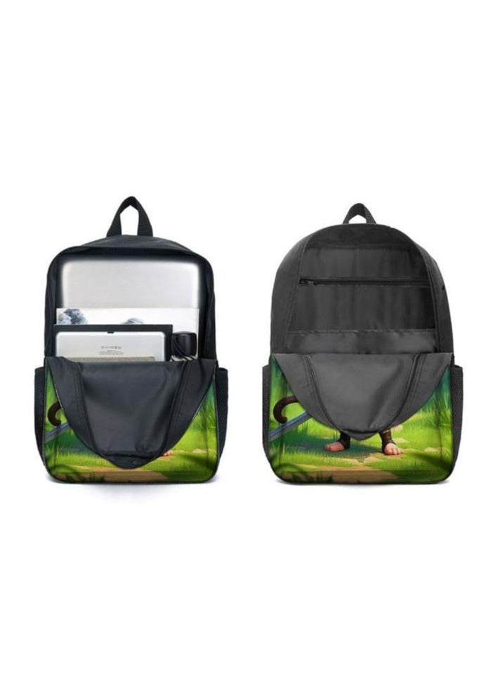 Cartoon three-piece schoolbag with zipper - 406  - Image 4