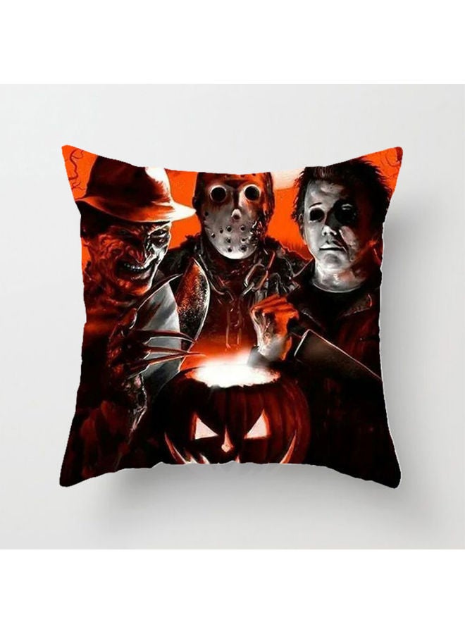 NIBEMINENT Halloween Themed Cushion Cover Multicolour 45x45cm - Image 1