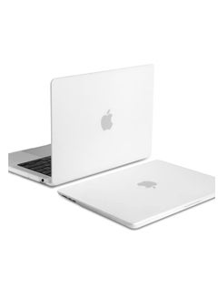 Generic Hard Case Compatible with MacBook Air 13.6 inch 2025 M4 Chip A3240/2024 M3 Chip A3113/2022 M2 Chip A2681, Frosted Clear  - Image 2