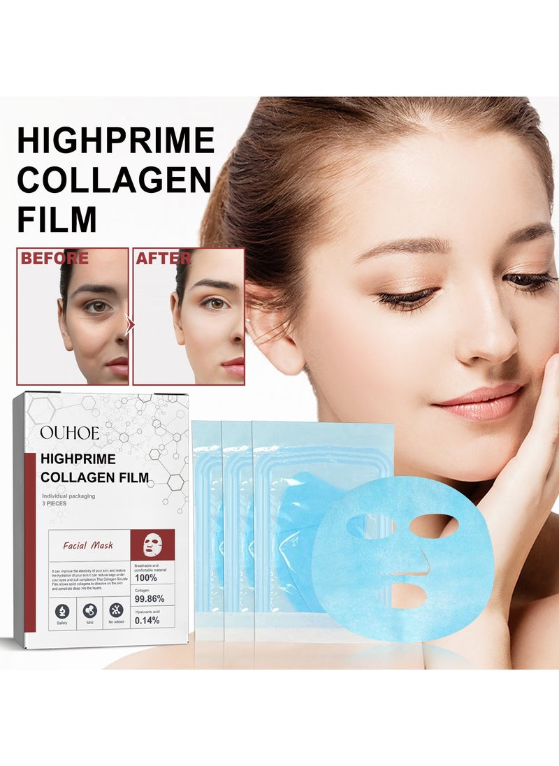 OUHOE - OUHOE Collagen Mask Hydrating & Firming Anti-Wrinkle & Anti-Aging Wrinkle & Fine Lines Mask - Image 1