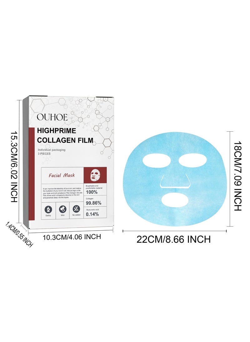 OUHOE - OUHOE Collagen Mask Hydrating & Firming Anti-Wrinkle & Anti-Aging Wrinkle & Fine Lines Mask - Image 1
