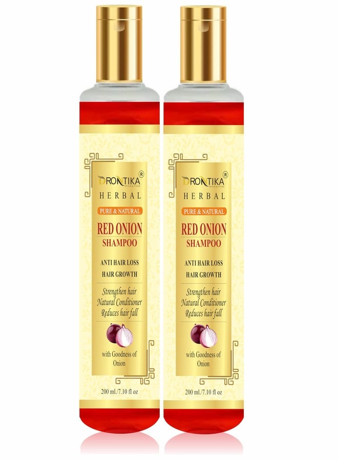 Drontika Natural Herbal Red Onion Oil And Red Onion Shampoo Combo (2 Items in the set) - Image 5
