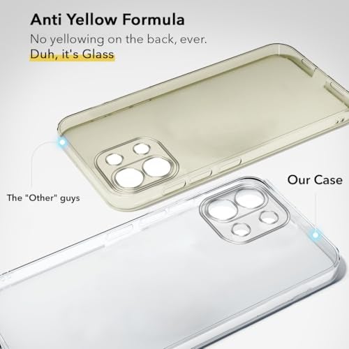 Jkobi Lifetime Anti-Yellow Clear Back Cover Case for Oppo K13 (Sleek Hard Crystal | Shockproof and Camera Protection) - Image 2