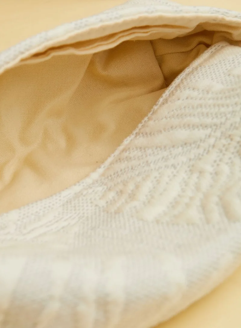 AURORA White Natural Tissue Box