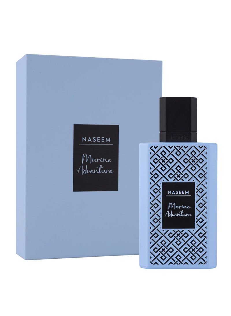 Naseem Marine Adventure Aqua Parfum 50ml | Luxury Perfume For Men | Prestige Collection | Long-Lasting Fragrance | Alcohol-Free Eau De Parfum - Image 3