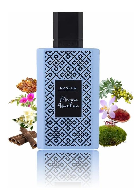 Marine Adventure Aqua Parfum 50ml | Luxury Perfume For Men | Prestige Collection | Long-Lasting Fragrance | Alcohol-Free Eau De Parfum