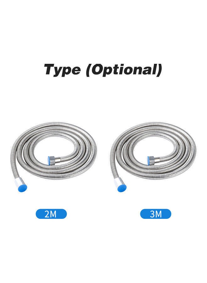 Y&D Shower Hose Stainless Steel Tube Flexible 3M Long Silver 21*3*18cm  - Image 5