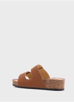Ginger Chunky Trim Double Strap Sandal  - Image 3