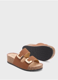 Ginger Chunky Trim Double Strap Sandal  - Image 4