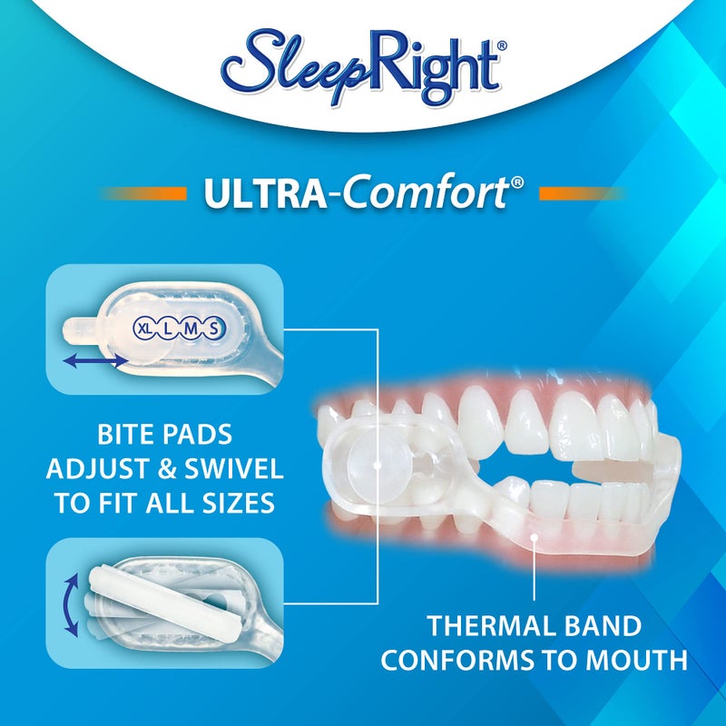 SleepRight Ultra-Comfort Dental Guard â€“ Premium Night Guard for Teeth Grinding & Clenching â€“ Soft, No Boil Mouth Guard, Non-Toxic, BPA-Free for Adults - Image 5
