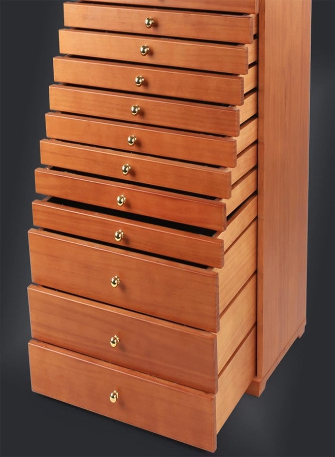 Yinpecly 20pcs Mini Round Knobs 0.28"x0.35" Small Drawer Pulls Handles for Jewelry Box Gift Case Gold - Image 5