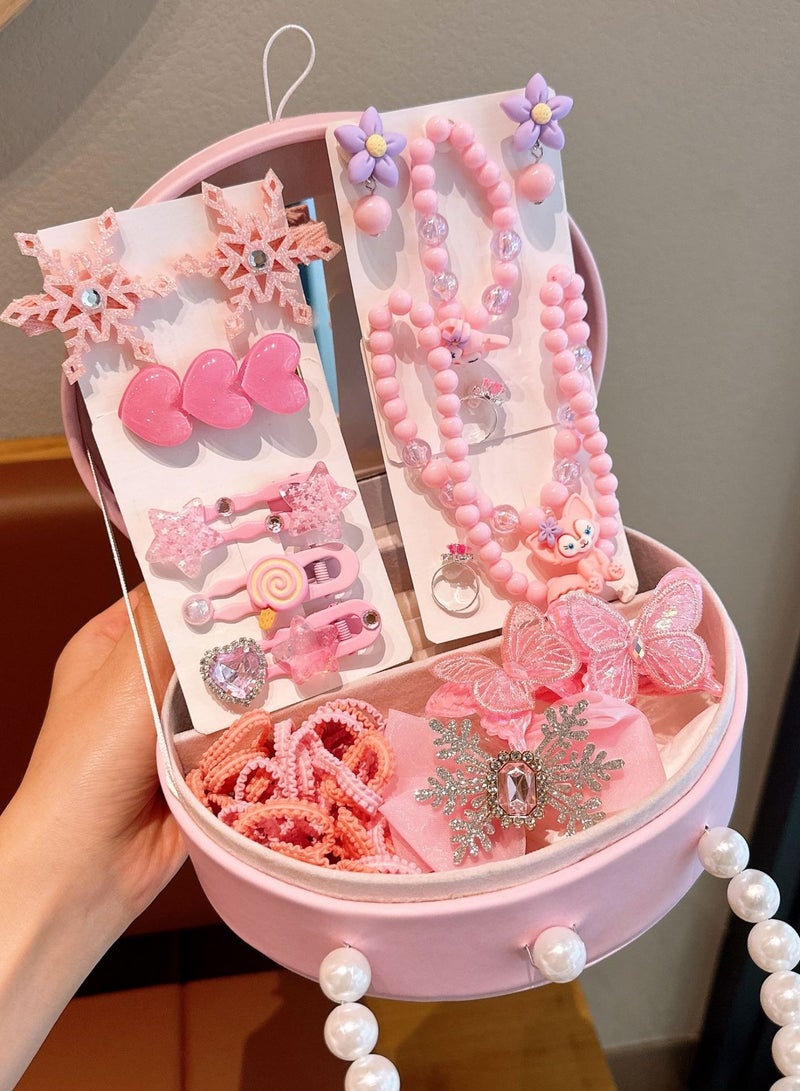 Little Girl Headpiece Princess Cute Set Gift Box - Image 1