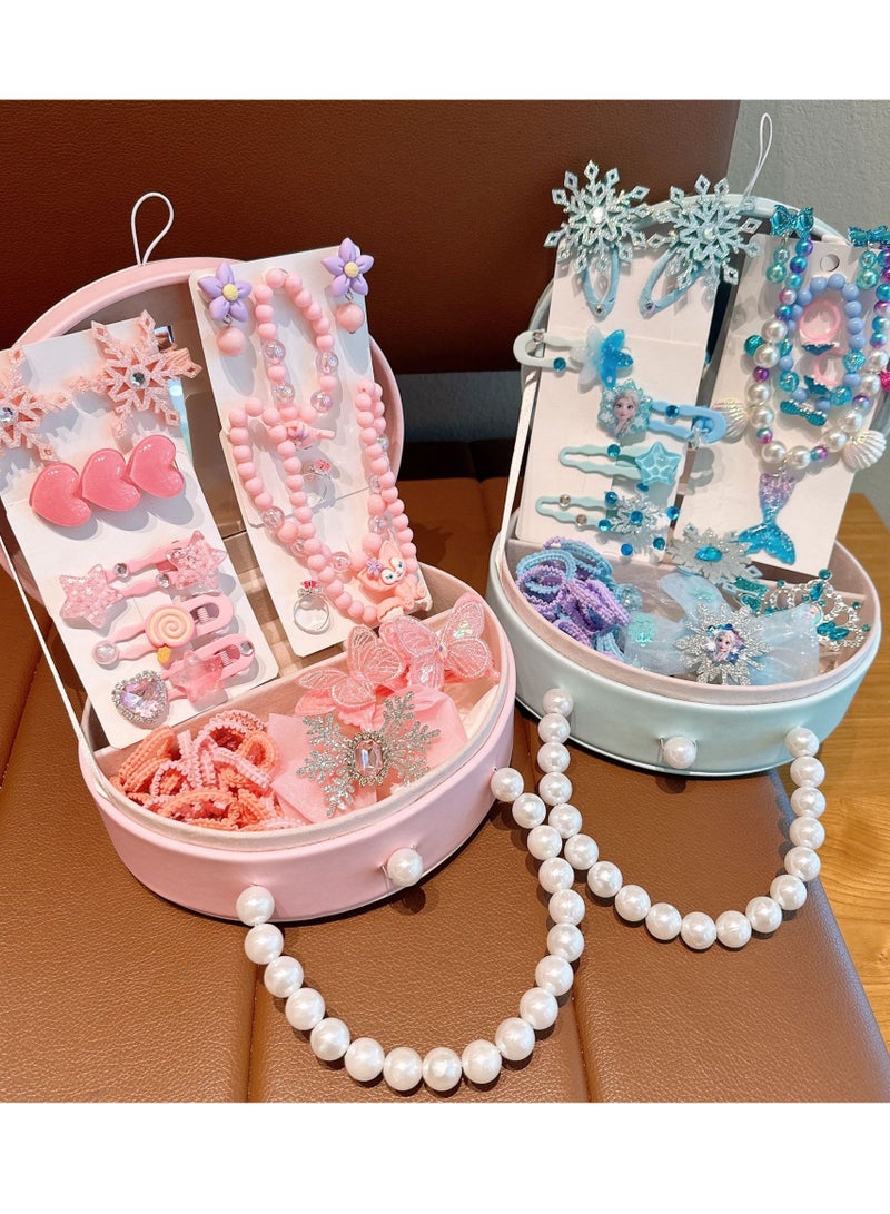 Little Girl Headpiece Princess Cute Set Gift Box - Image 4