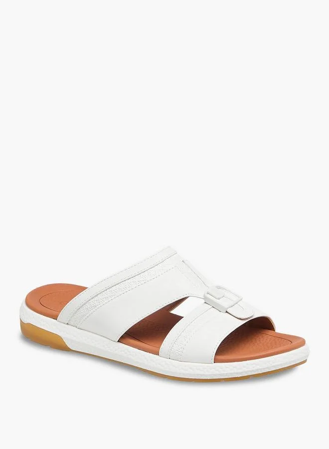 Le Confort Men Buckle Detail Arabic Sandals