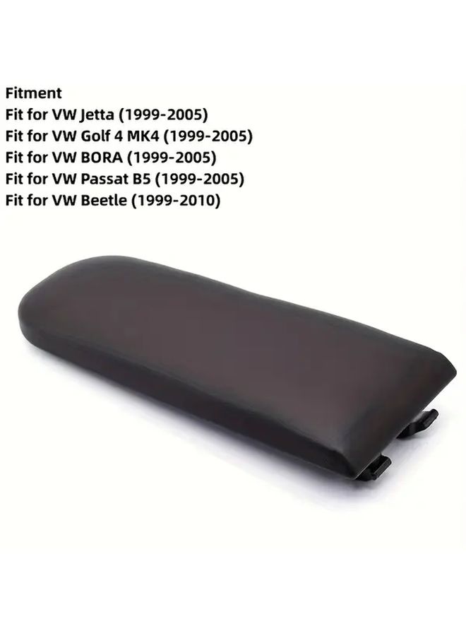 Glossy Black Armrest Lock Cover For VW Golf Passat Jetta Dashboard Protector - Image 5